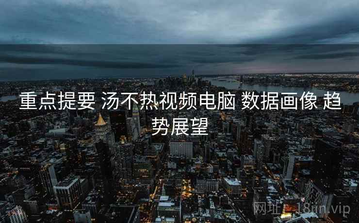 重点提要 汤不热视频电脑 数据画像 趋势展望