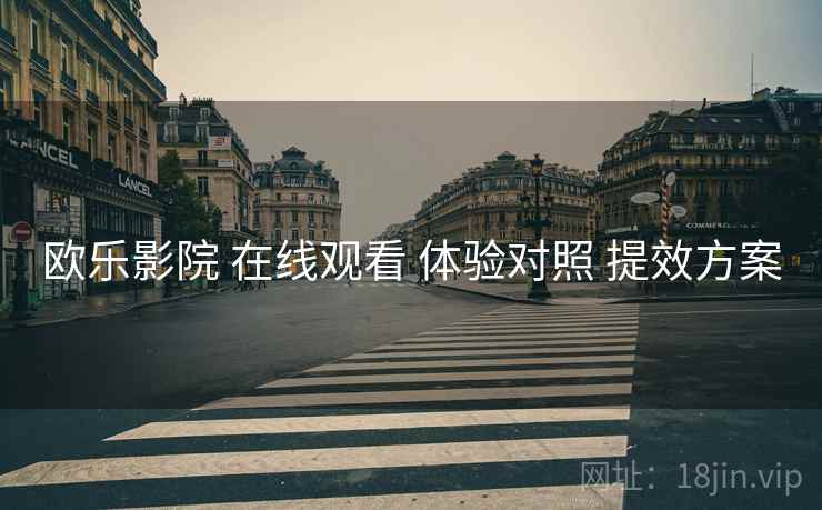 欧乐影院 在线观看 体验对照 提效方案