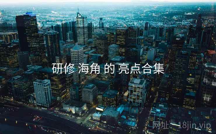 研修 海角 的 亮点合集  第2张