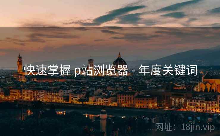 快速掌握 p站浏览器 - 年度关键词